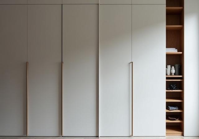 Skreddersydd garderobe i Oslo med integrerte hyller