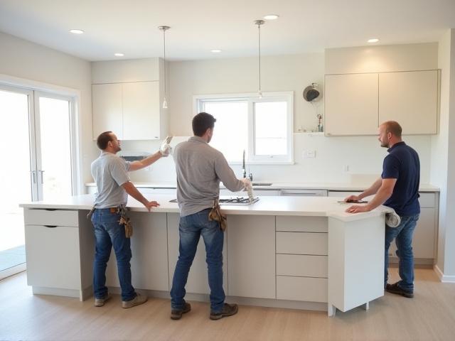Profesjonell installasjon av kjøkken